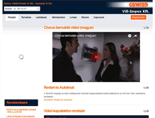 Tablet Screenshot of gewiss.hu